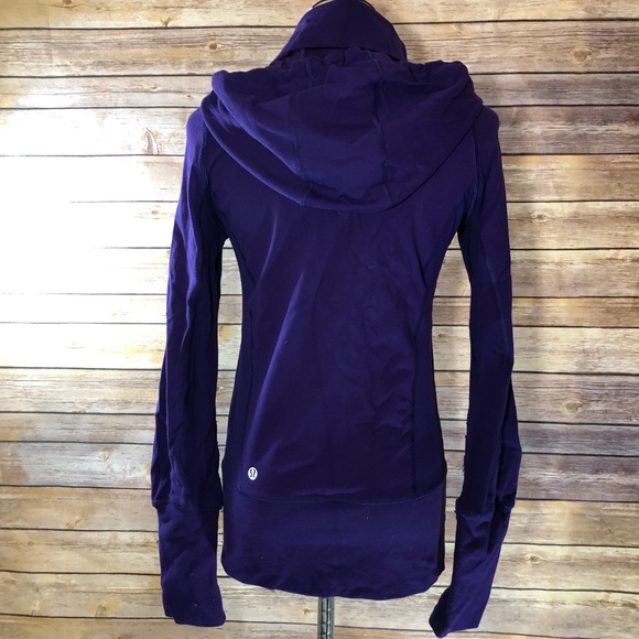 Lululemon Hooded Stride Jacket Lolo Purple - Picture 2 of 8